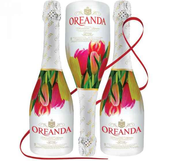  Бренд «OREANDA» выпустил весеннюю коллекцию шампанского в элегантном весеннем дизайне