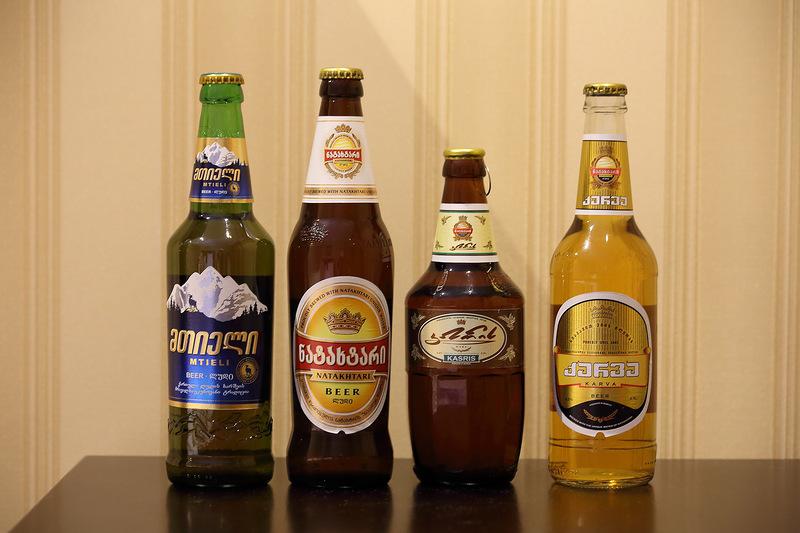 Продажи грузинского пива уменьшились на 45%