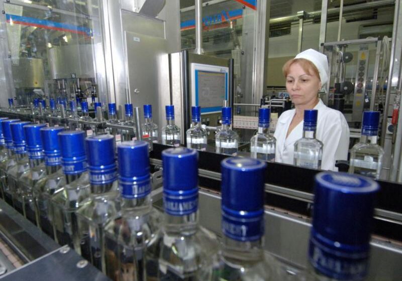  Украина увеличила производство водки на 13,5%
