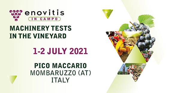  Enovitis in campo 2021: передові технології виноградарства будуть представлені у липні в Італії