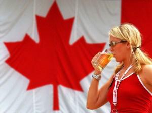  Канада: пиво остается любимым напитком жителей
