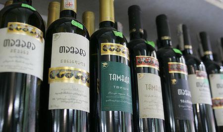  В списке стран-импортеров грузинского вина Россия занимает первое место