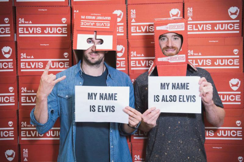  Основатели BrewDog сменили имена и назвались Элвисами