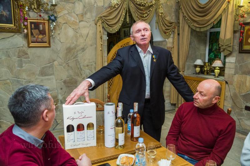  На украинский рынок выходят вина Николая Бойко