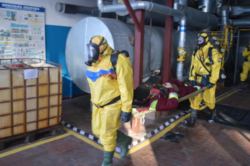  Тест на безопасность пройден: на Черниговском отделении ПАО «САН ИнБев Украина» завершились пожарно-спасательные учения