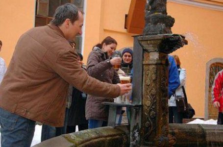 В Словении запустили первый в Европейском союзе пивной фонтан