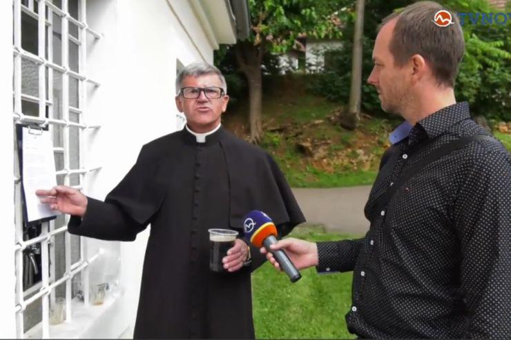  В словацкой церкви установили круглосуточный кран с пивом