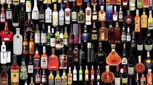  В Украину завозят все меньше иностранного алкоголя