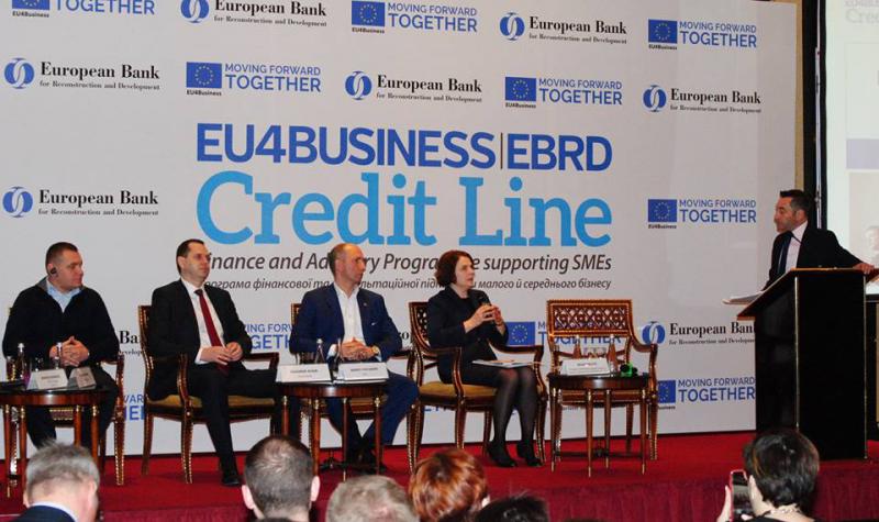  ЄБРР і ЄС запускають в Україні кредитну лінію «EU4Business»