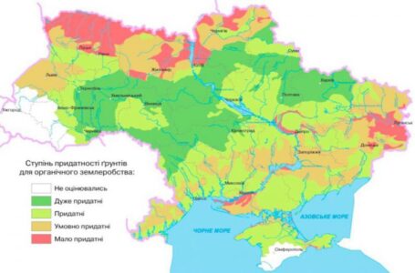 Органічне землеробство в Україні: науковці  розробили карту придатності грунтів