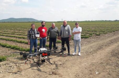 Як сучасні садівники використовують агродронів у садах