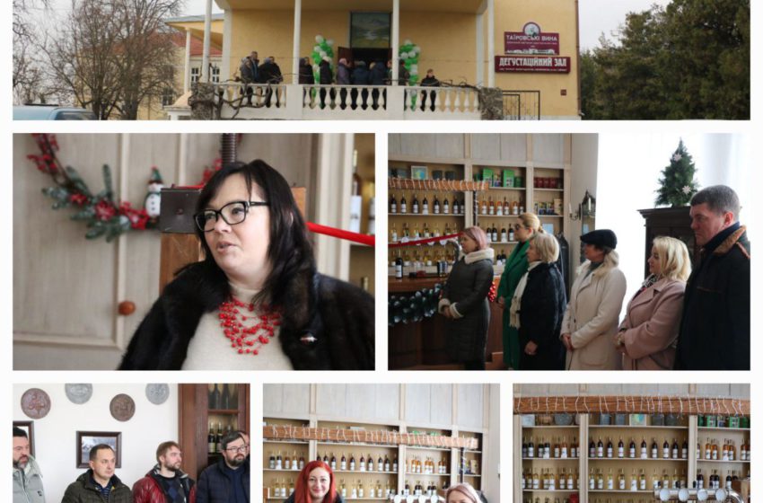  На Одещині відкрився перший фірмовий магазин Таїровських вин