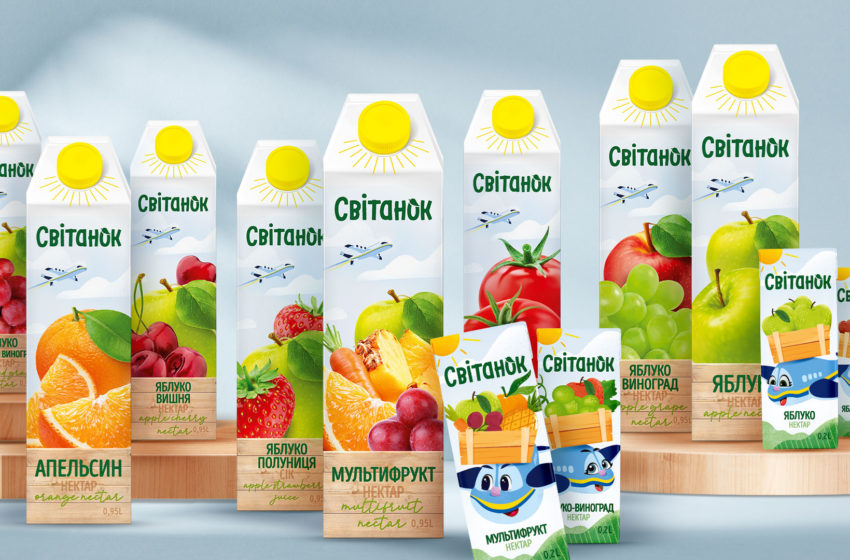  В Україні з’явився новий бренд соків і нектарів