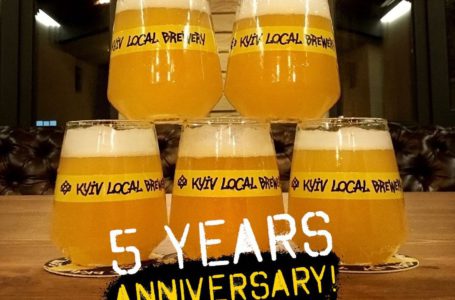Kyiv Local Brewery святкує п’ятирічний ювілей у своєму першому закладі – Kyiv Local Bar