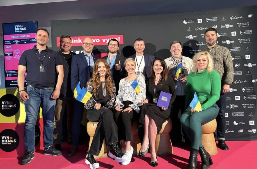  Українські винороби презентували вина на найбільшій виставці країн Балтії Vyno dienos