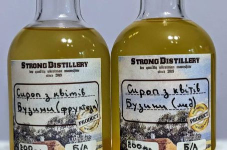 Сироп із квітів бузини від Strong Distillery