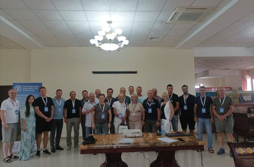  Стартували тренінги в рамках програми підтримки виноробів від ФАО