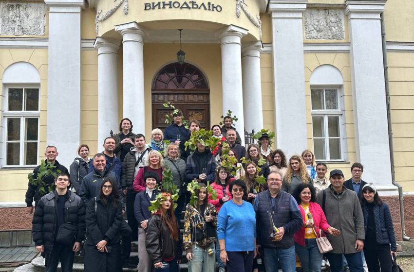  Посвята у винороби на Першій виноробній станції: народження нової генерації українських енологів