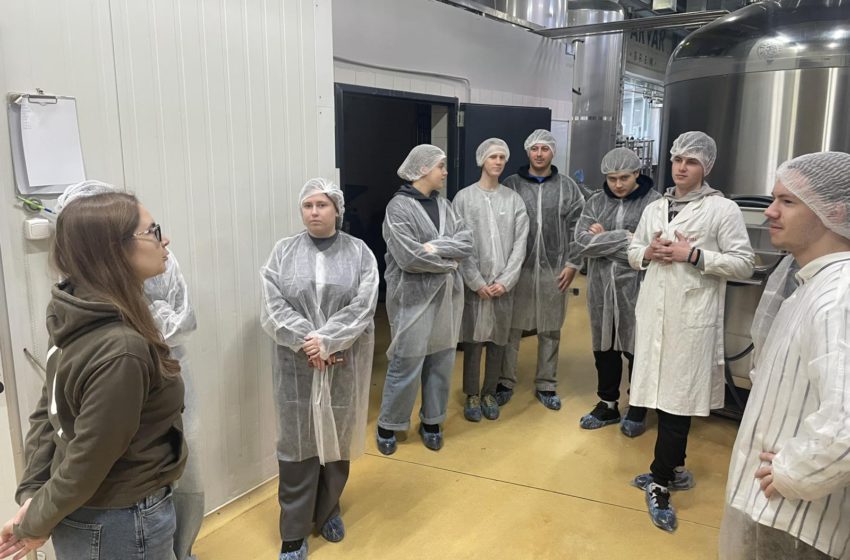  Майстер-клас з технології пива на пивоварні VARVAR для студентів НУХТ
