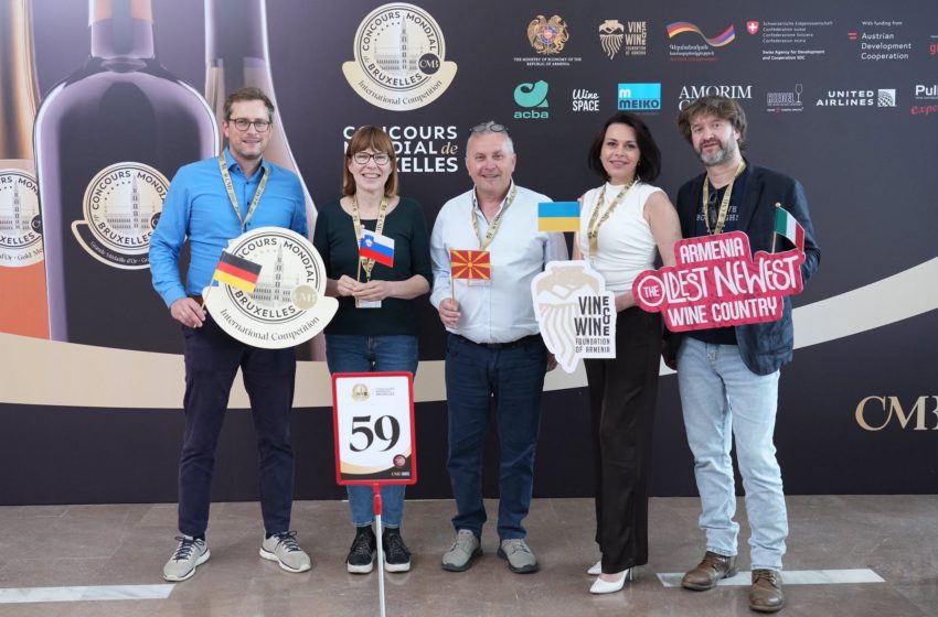  Concours Mondial de Bruxelles 2026: у Єревані зібралися провідні експерти світового виноробства