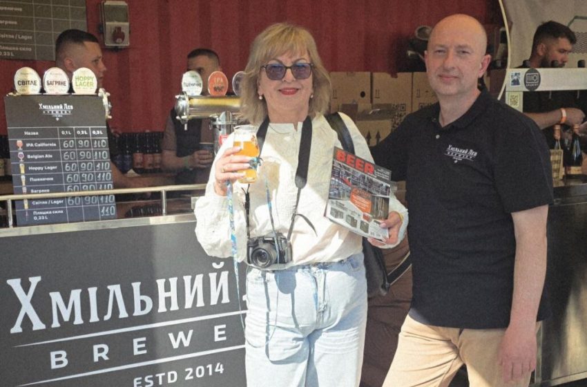 Hoppy Lager і нові смаки: «Хмільний Лев» представив новинку на фестивалі у Львові